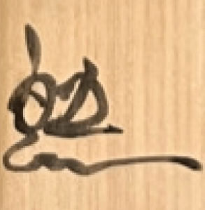 ● 鈴木五郎　志野　向付　五客　深向付　懐石　会席　和食器の落款