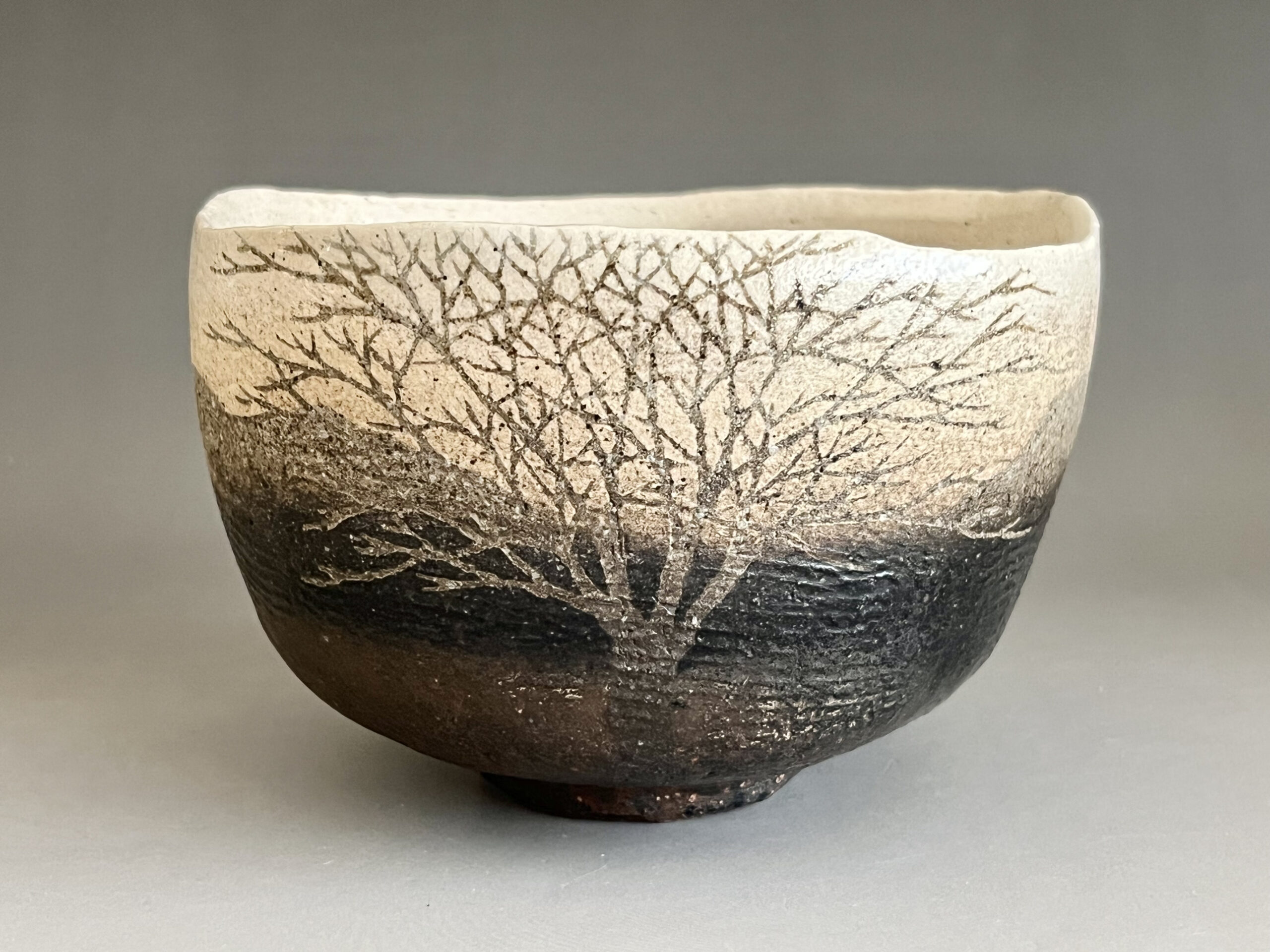 西浦武 越前焼 扁壷 高さ33.0㎝ 花入 花瓶 花器 茶道具 | 陶酔庵