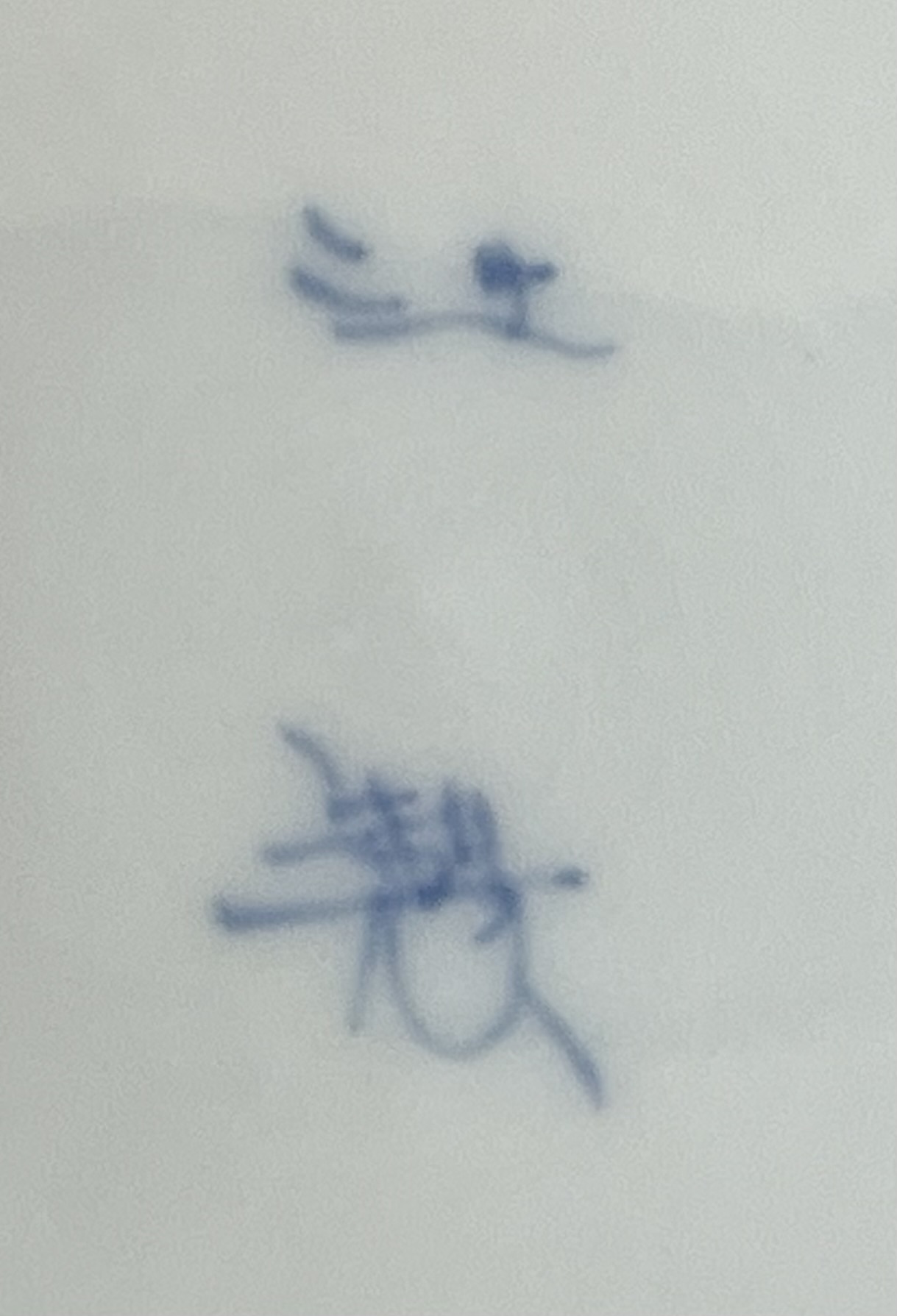 陶印（作印）：高台内に『辻製』の字ございます