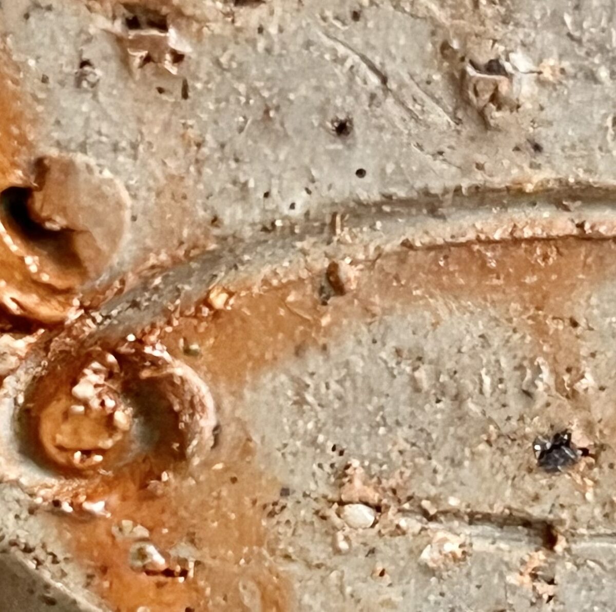 人間国宝 藤原啓　備前　お預け徳利　酒器の陶印