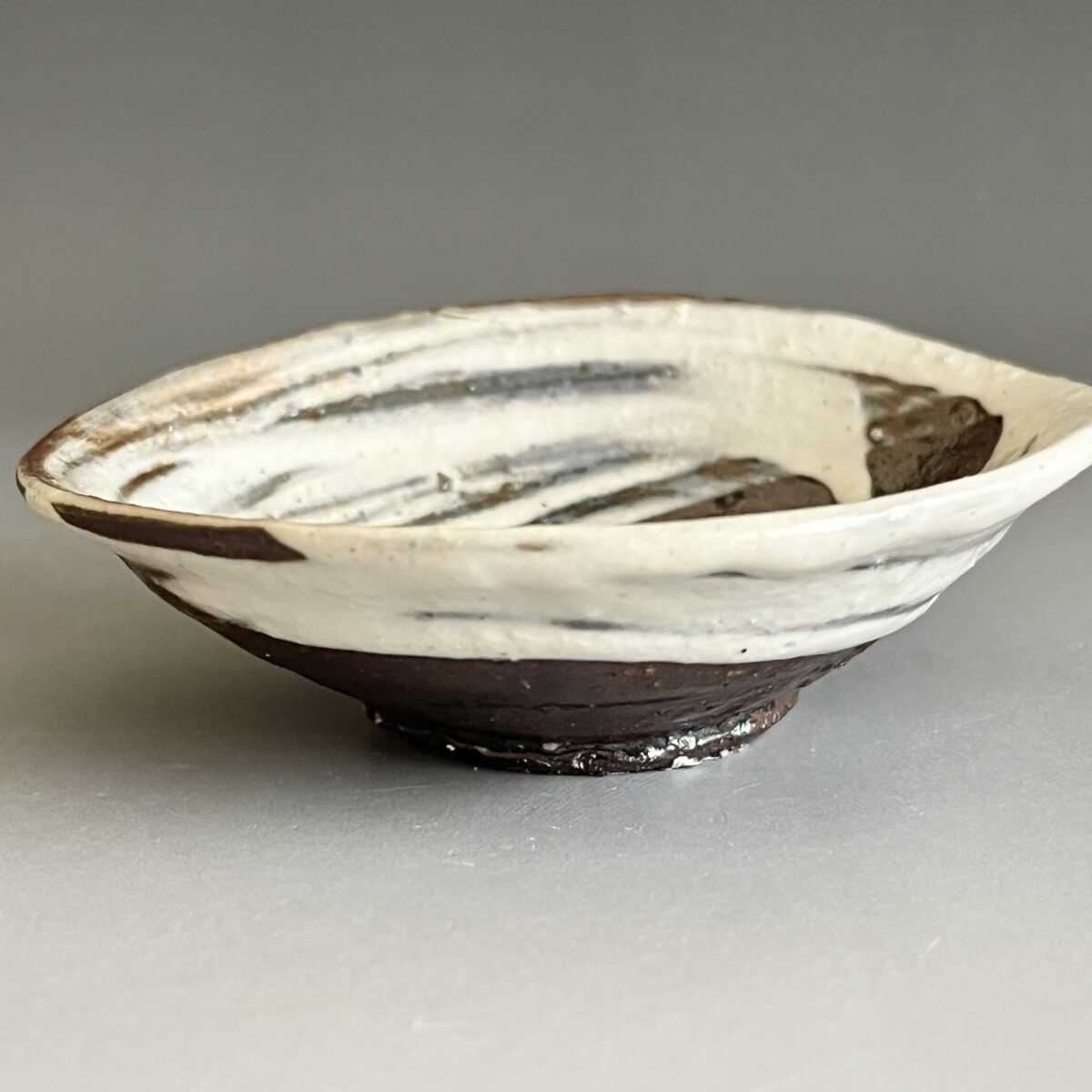 刷毛目　ぐい呑