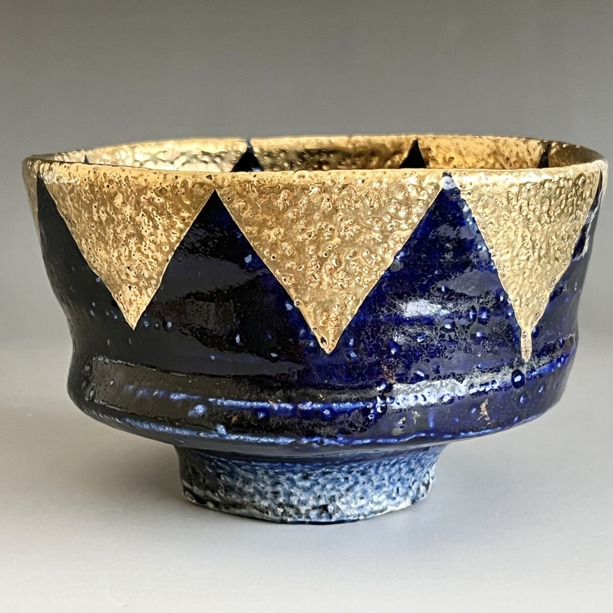 瑠璃　塩釉　盌