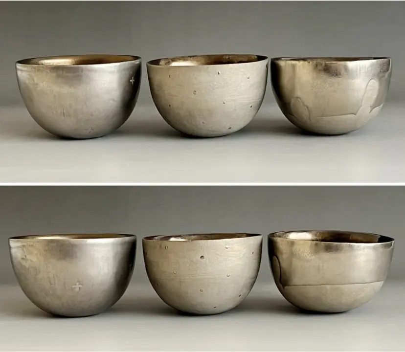 ☆ 安藤工 （父 安藤日出武） 仙太郎窯 志野 耳付花生 高さ26.5㎝ 花入