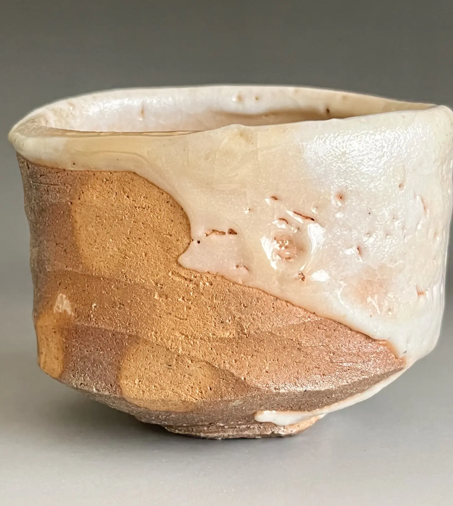 ☆ 安食ひろ 白塩釉 茶碗 茶道具 | 陶酔庵 -tousuian-