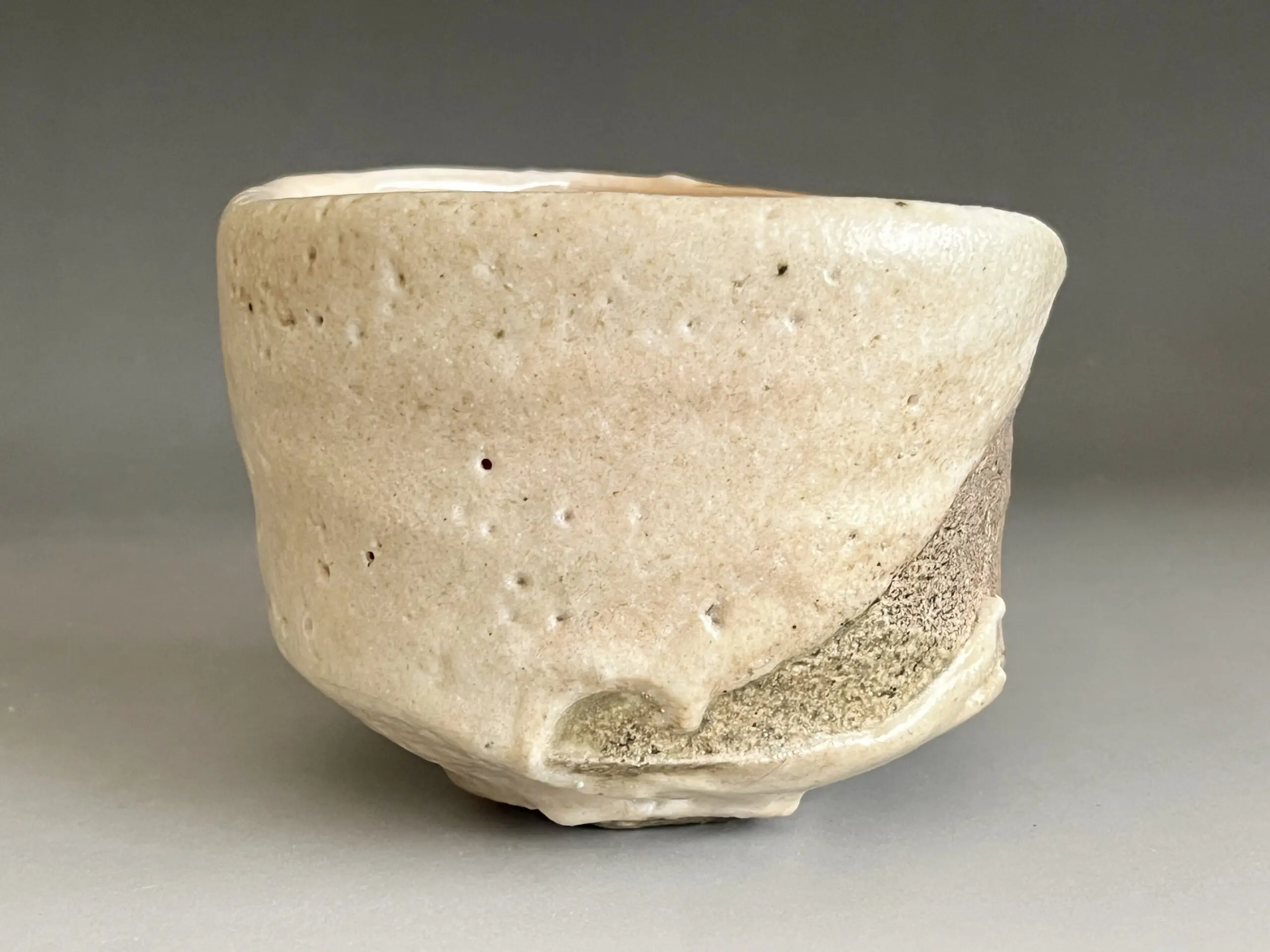 ☆ 安食ひろ 白塩釉 茶碗 茶道具 | 陶酔庵 -tousuian-