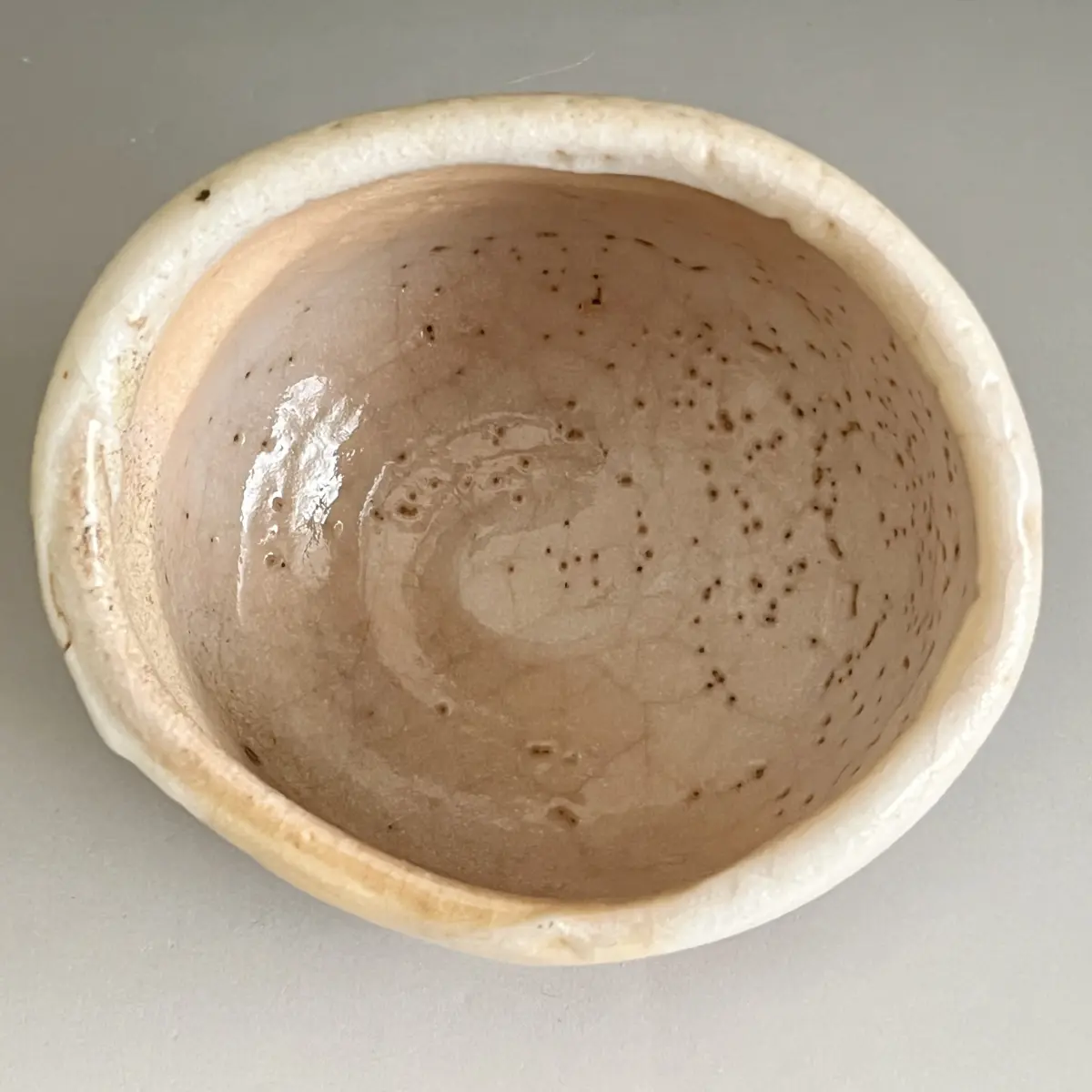 ☆ 安食ひろ 白塩釉 茶碗 茶道具 | 陶酔庵 -tousuian-