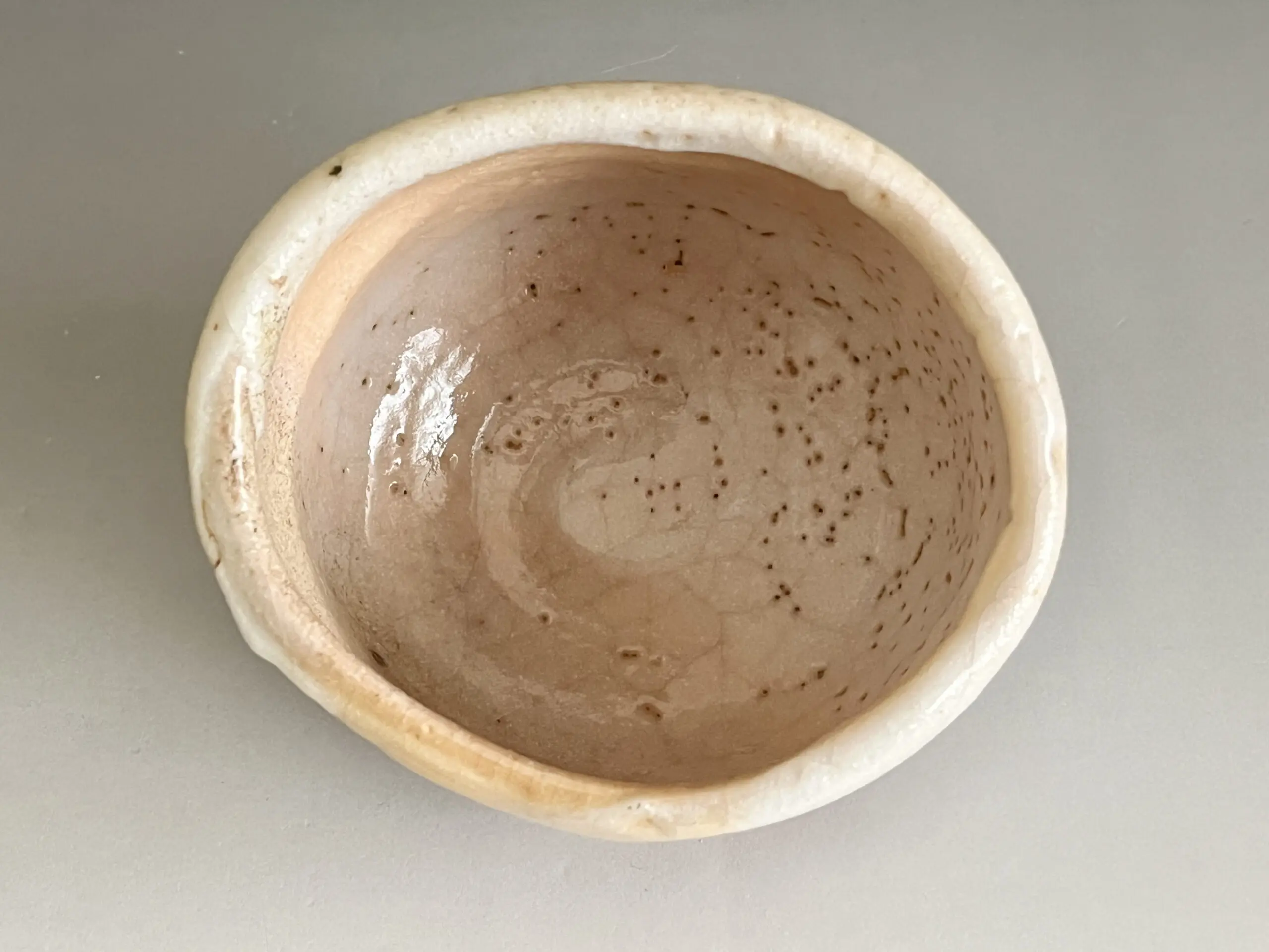 ☆ 安食ひろ 白塩釉 茶碗 茶道具 | 陶酔庵 -tousuian-