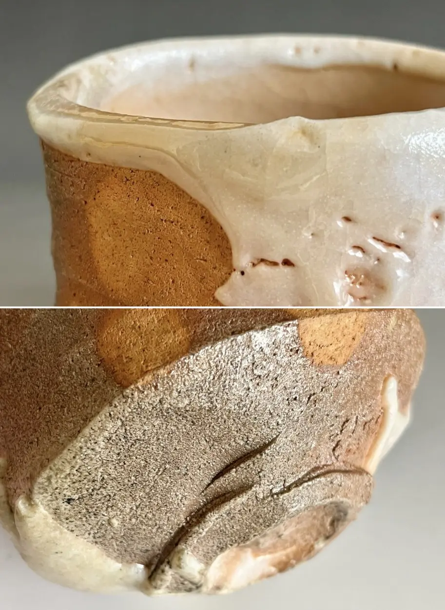 ☆ 安食ひろ 白塩釉 茶碗 茶道具 | 陶酔庵 -tousuian-