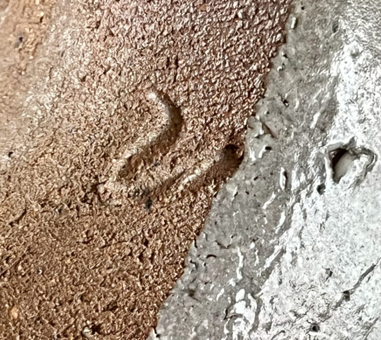 丸田宗彦　絵唐津　茶碗　茶道具の陶印