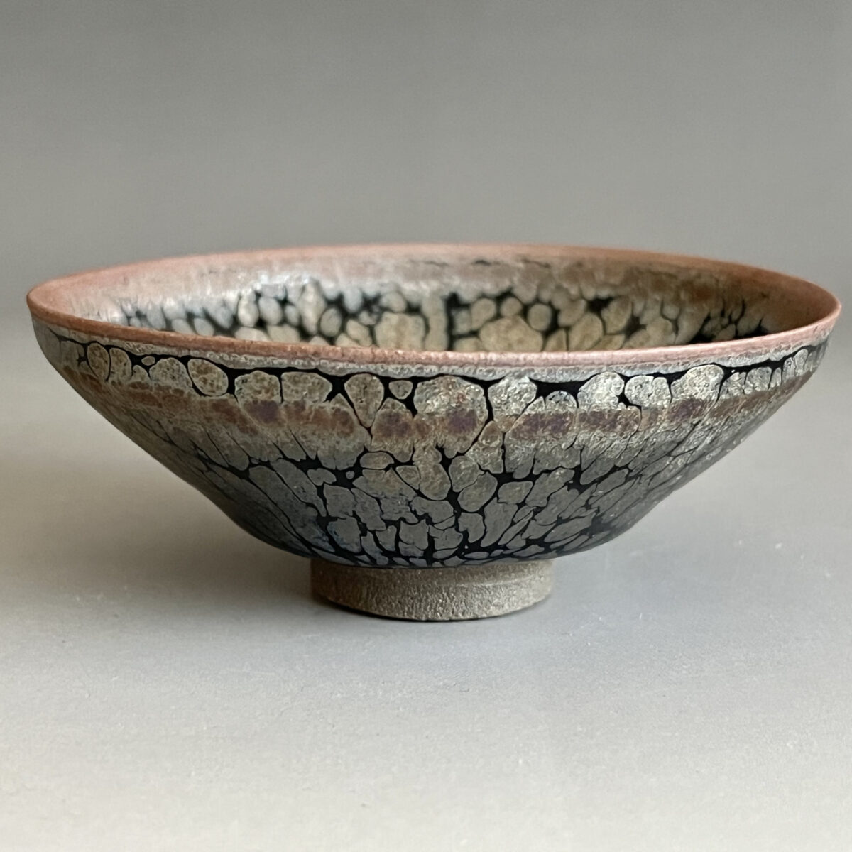 燿変　油滴　酒盃