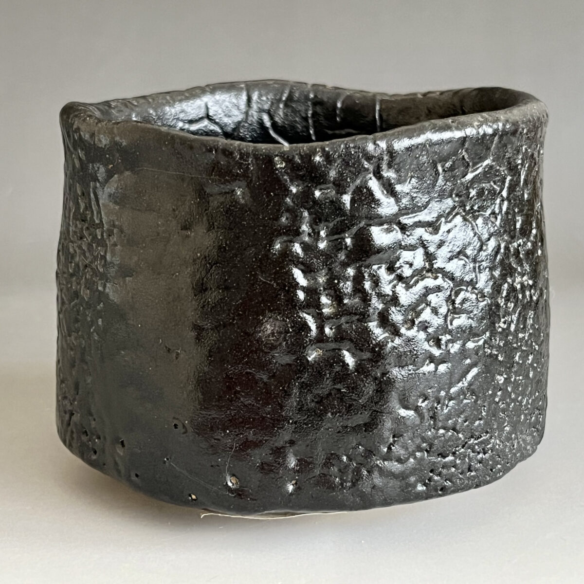 瀬戸黒　引出し黒　茶碗