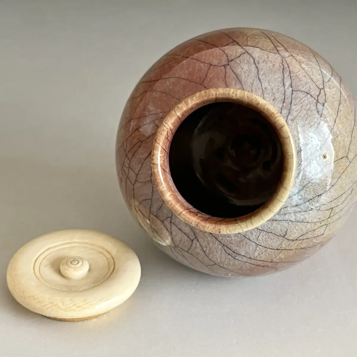 ⚫︎ 山本梅生 温泉津焼 松渓山窯 茶入 茶器 茶道具 | 陶酔庵 -tousuian-