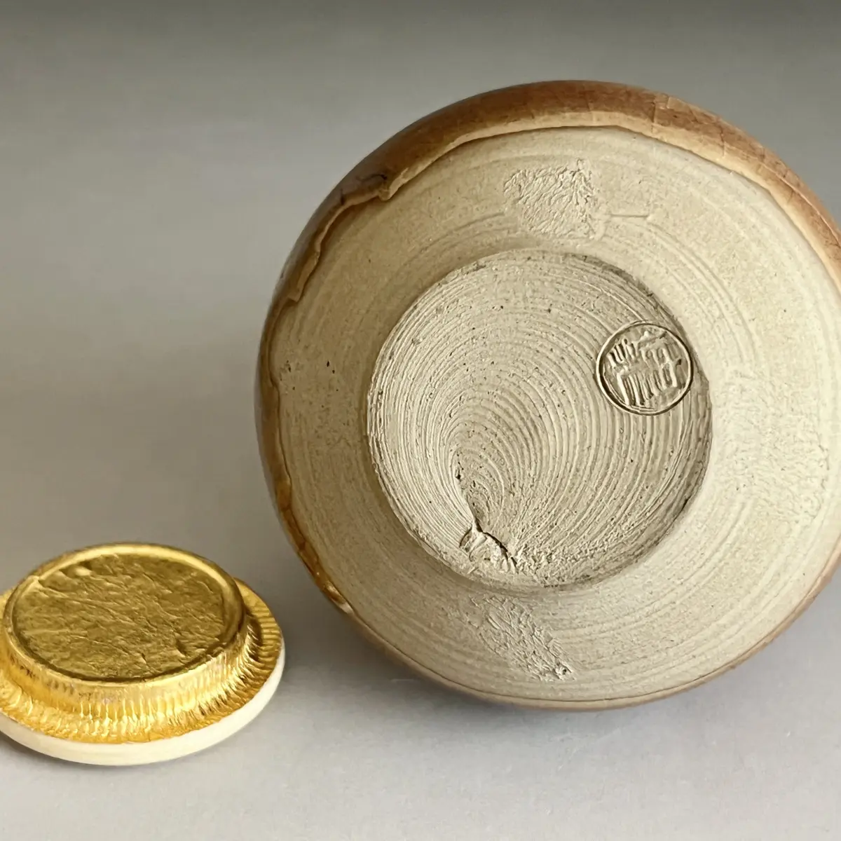 ⚫︎ 山本梅生 温泉津焼 松渓山窯 茶入 茶器 茶道具 | 陶酔庵 -tousuian-
