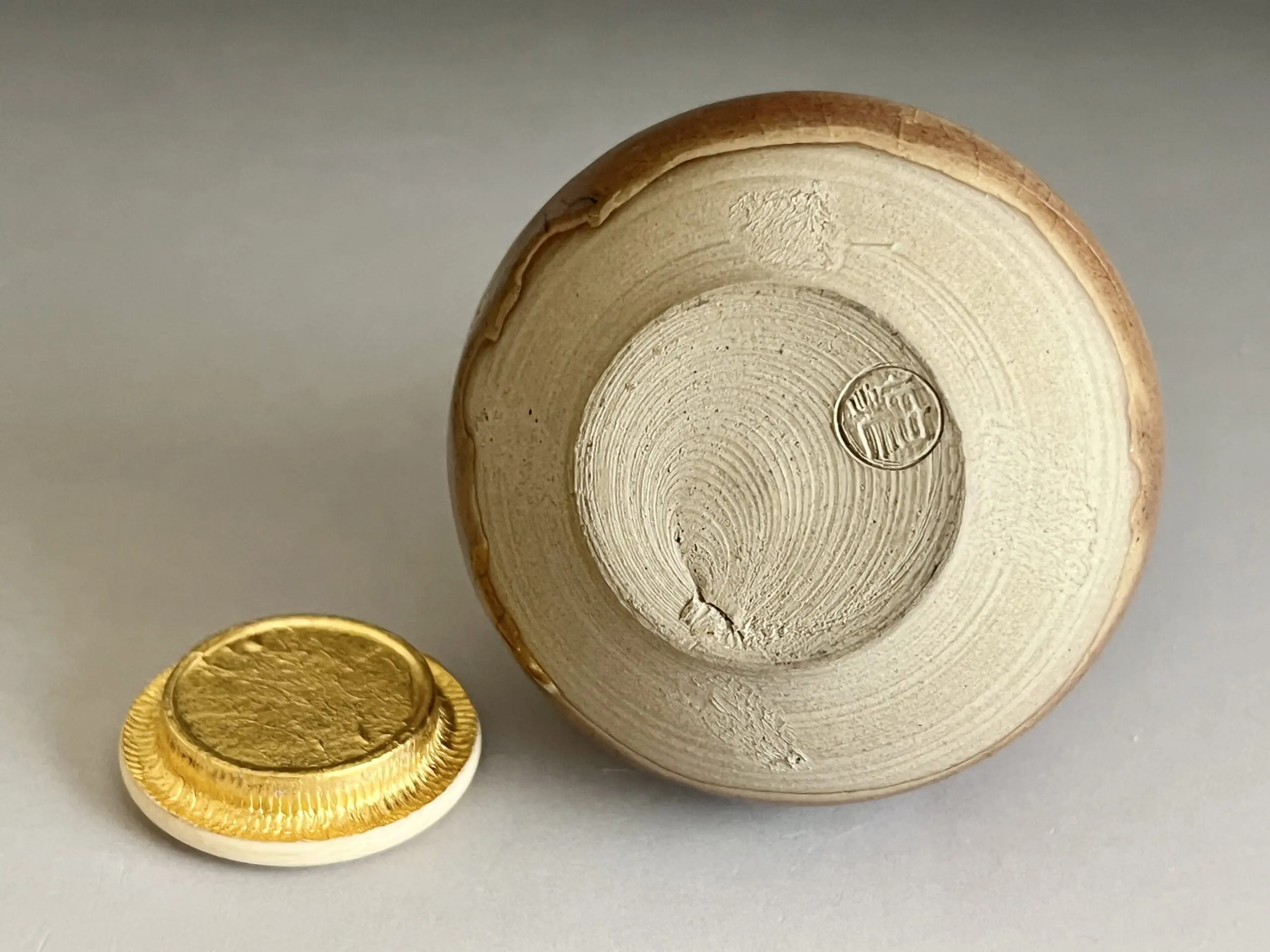 ⚫︎ 山本梅生 温泉津焼 松渓山窯 茶入 茶器 茶道具 | 陶酔庵 -tousuian-