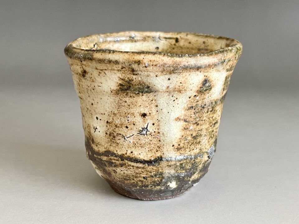 ⚫︎ 丸田宗彦　粉引　唐津　ぐい呑　酒盃　酒器