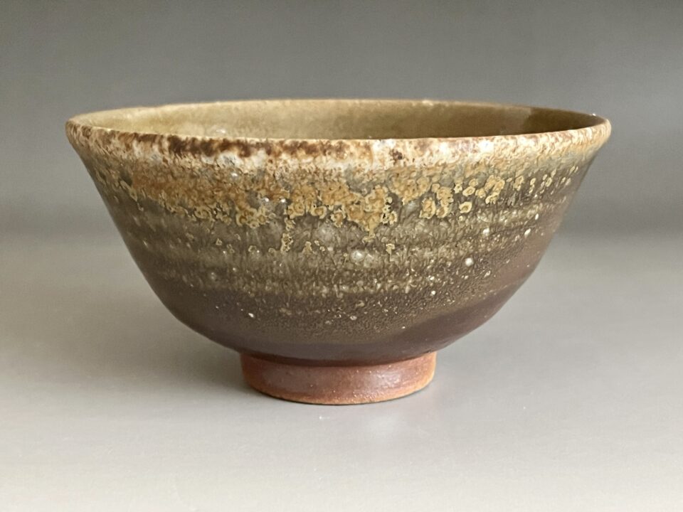 ⚫︎ 山本雄一 （父 人間国宝 山本陶秀）　備前　茶碗　茶道具