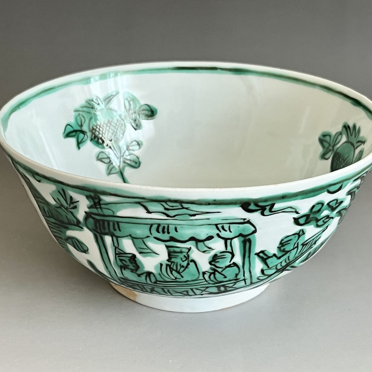 赤壁舟遊図　鉢