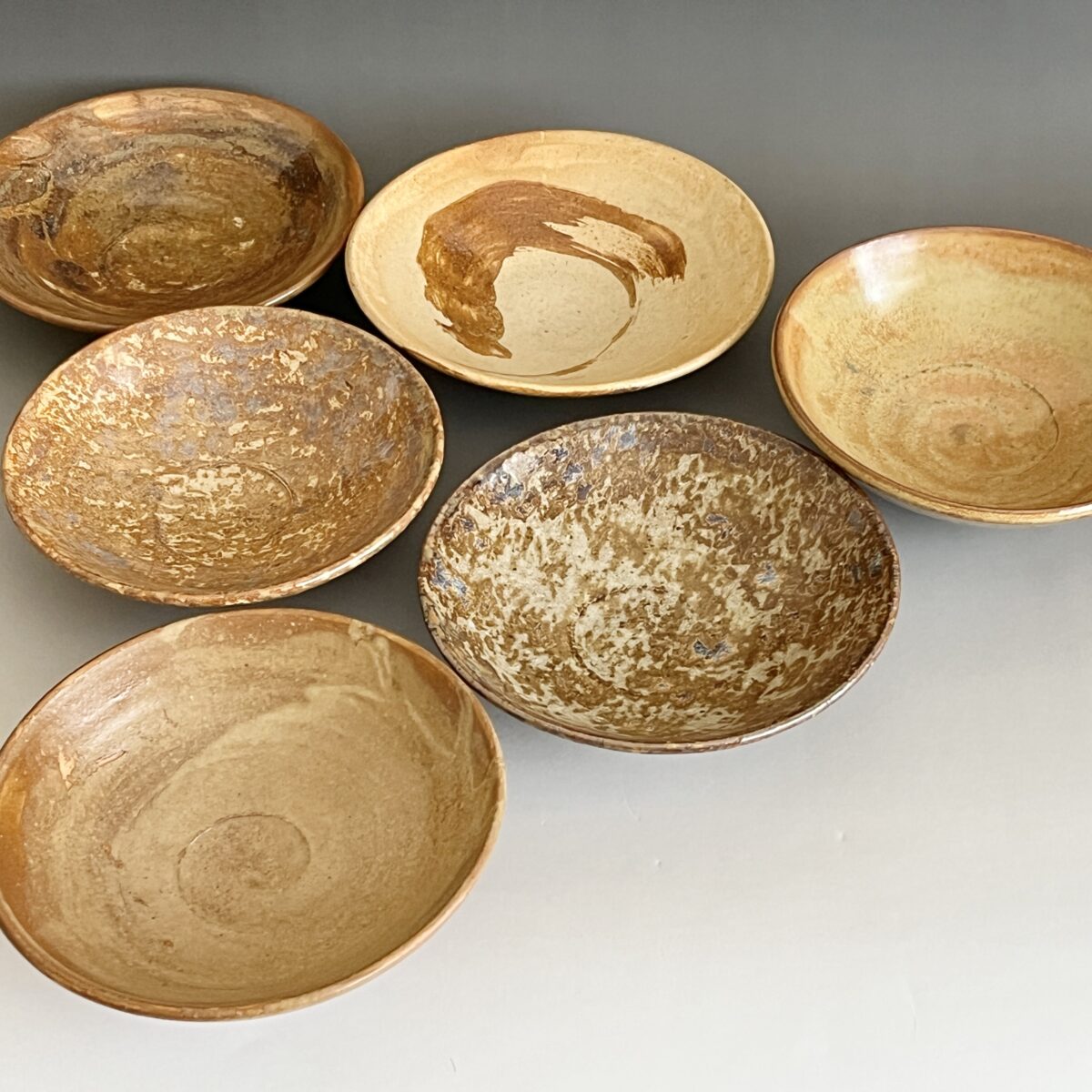 平茶碗　向付　六客