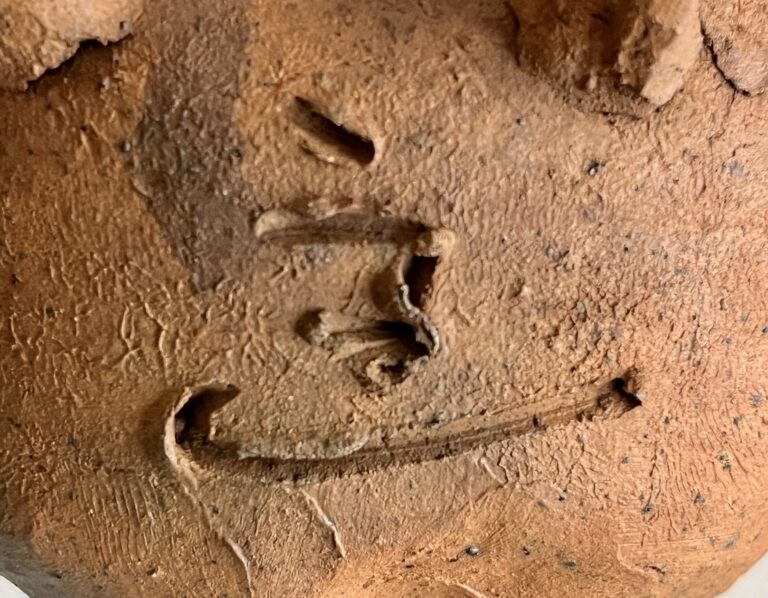 中里隆 （父 人間国宝 中里無庵） 唐津南蛮　鴨徳利　酒器　焼締　種子島　の陶印