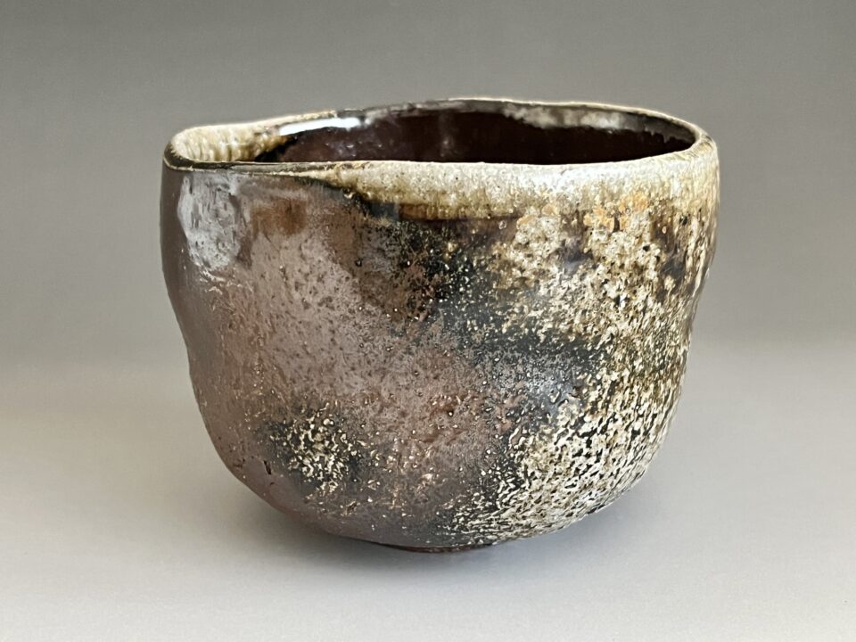市野信水　丹波焼　茶碗　茶道具