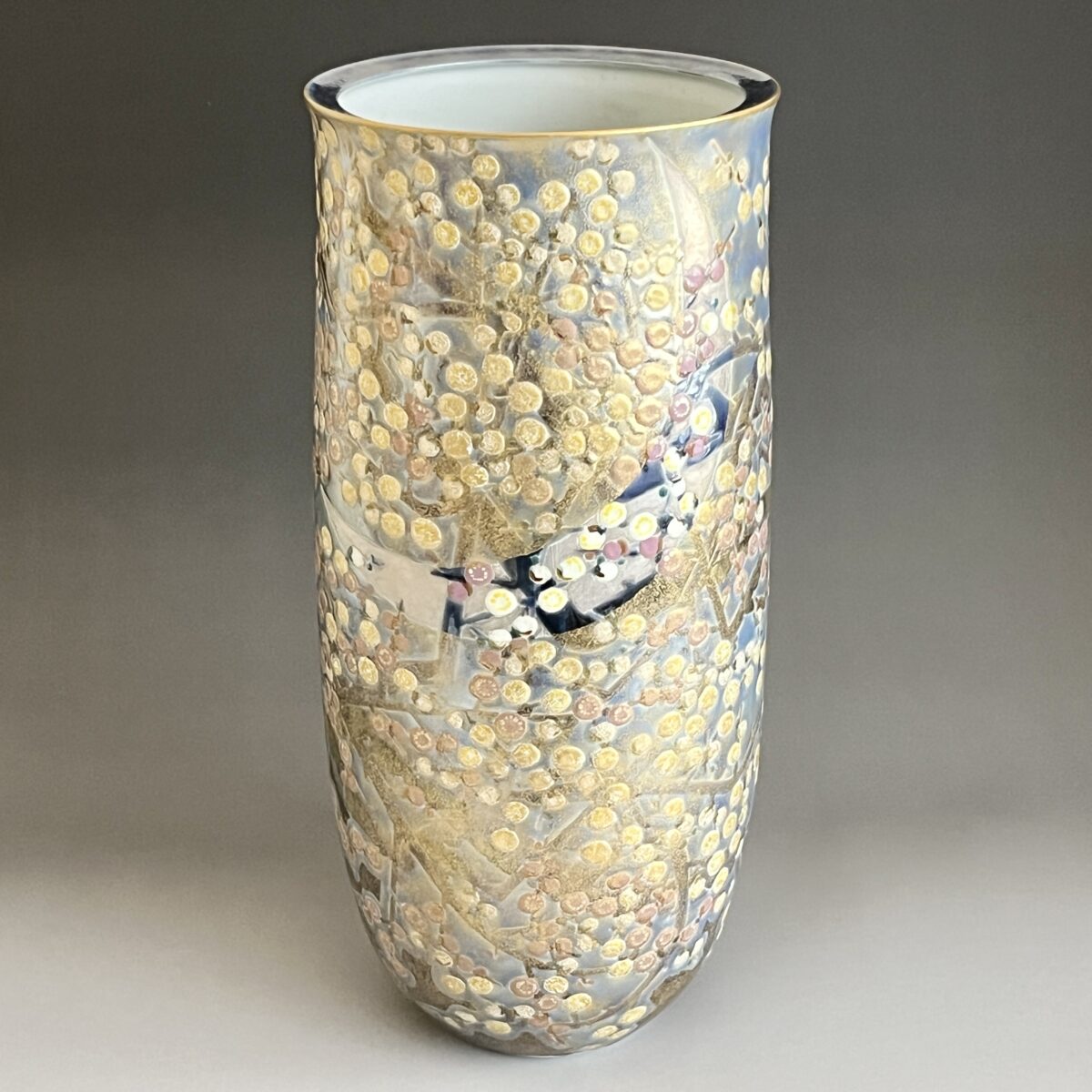 梅月　花瓶　高さ30.4㎝