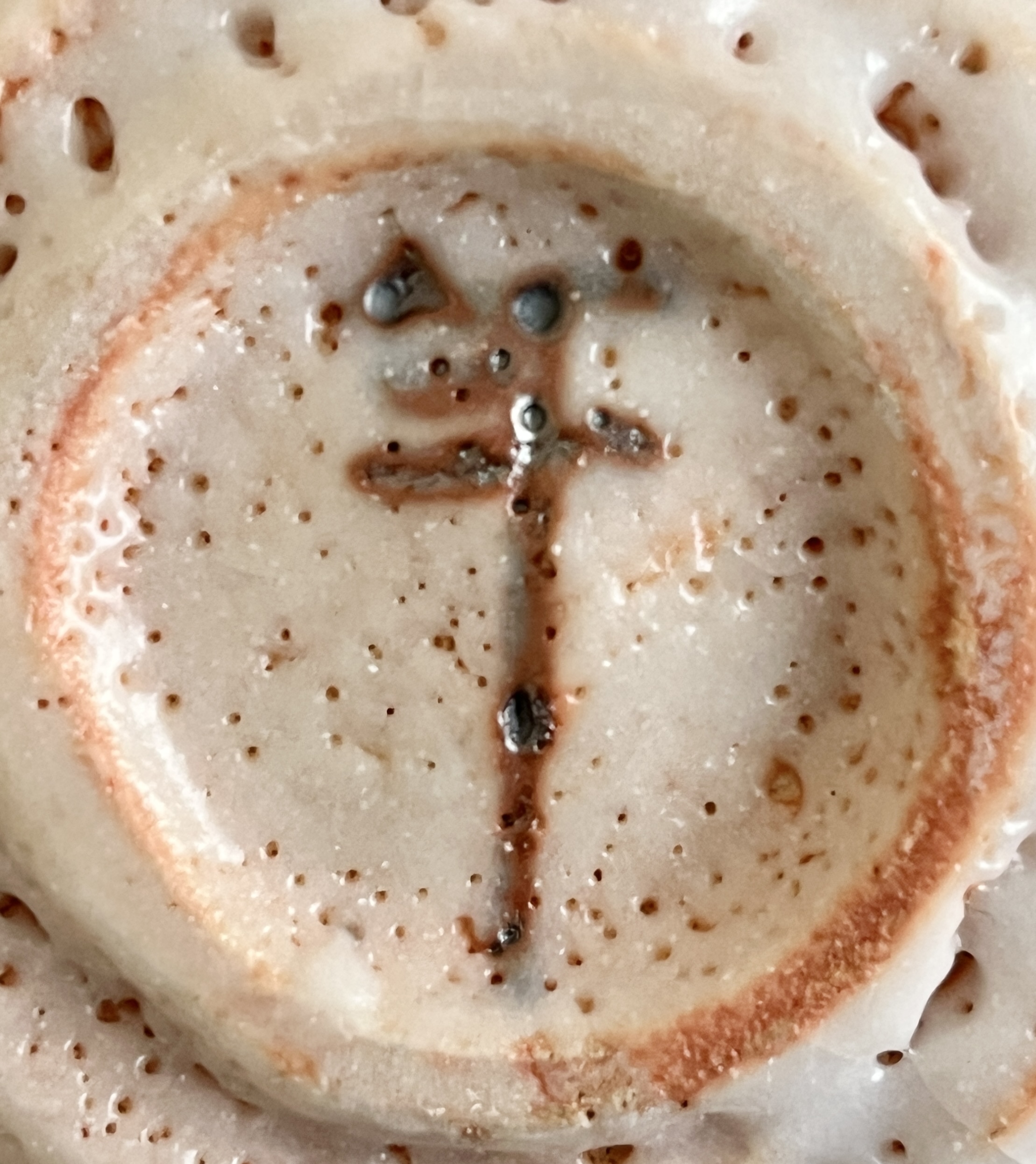 ★ 奥磯栄麓　志野　赤志野　ぐい呑　五客　酒盃　酒器　絵志野の陶印