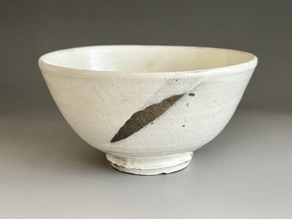 ★ 韓国作家　千漢鳳　聞慶窯　陶泉　粉引茶碗　茶道具　高麗　李朝