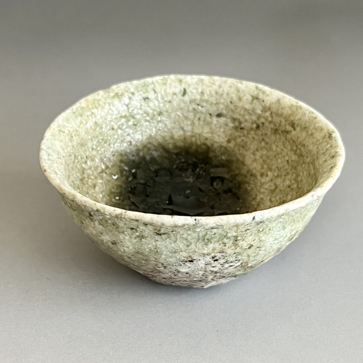 自然釉　ぐい呑