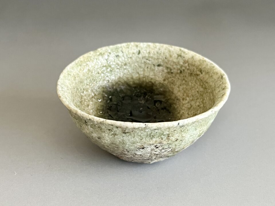 ★ 辻村唯 （父 辻村史朗）　自然釉　ぐい呑　酒盃　酒器