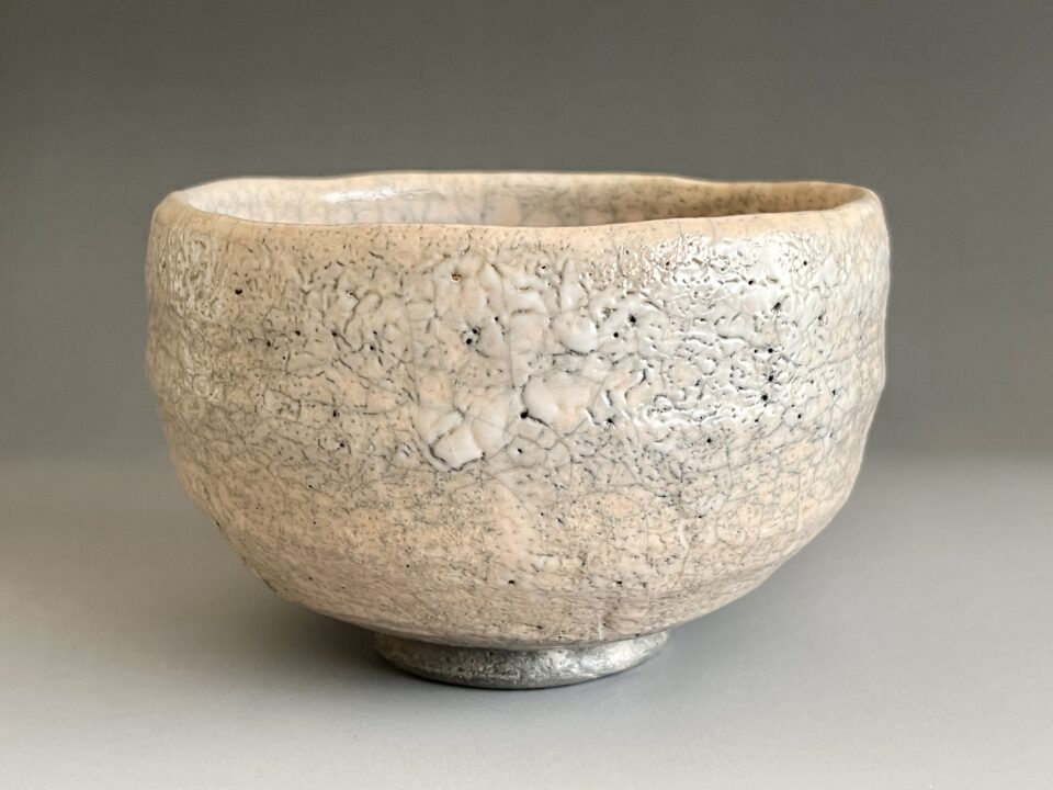 ⚫︎ 大樋年雄 （十一代 大樋長左衛門） 大樋白釉　茶碗　茶道具