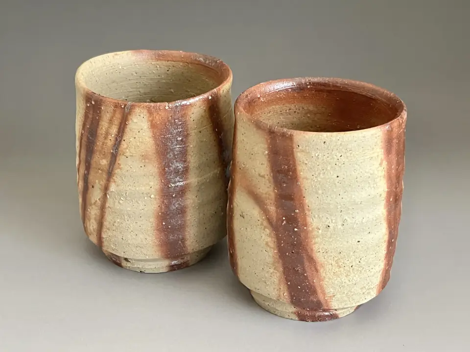 森陶岳 備前 寒風大窯 ぐい呑 酒盃 酒器 | 陶酔庵 -tousuian-