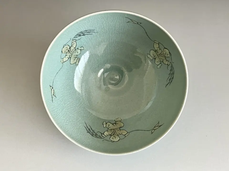 藤井勝雲 有田焼 染錦 牡丹鳳凰図 壷 高さ41㎝ 作品集掲載作品 伝統