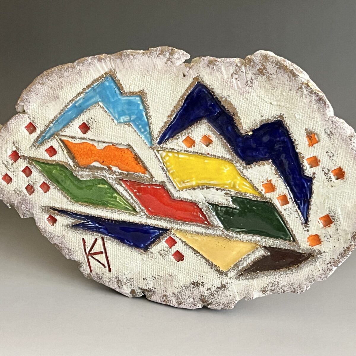 陶板　胴径27.0㎝