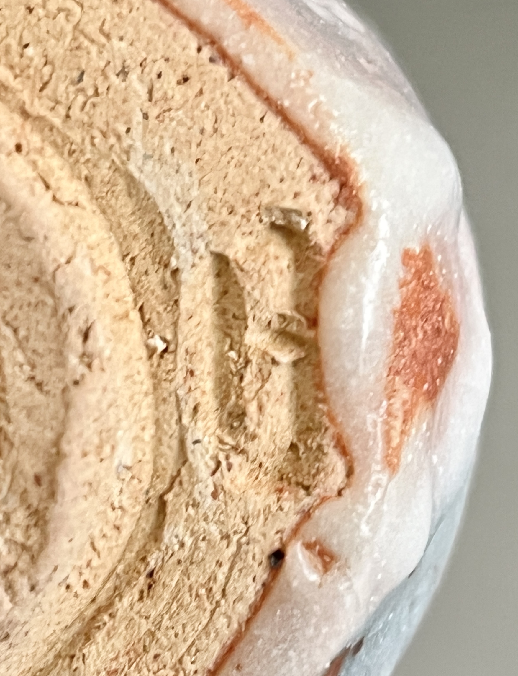 ★ 安藤日出武　紅志野　ぐい呑　酒盃　酒器の陶印