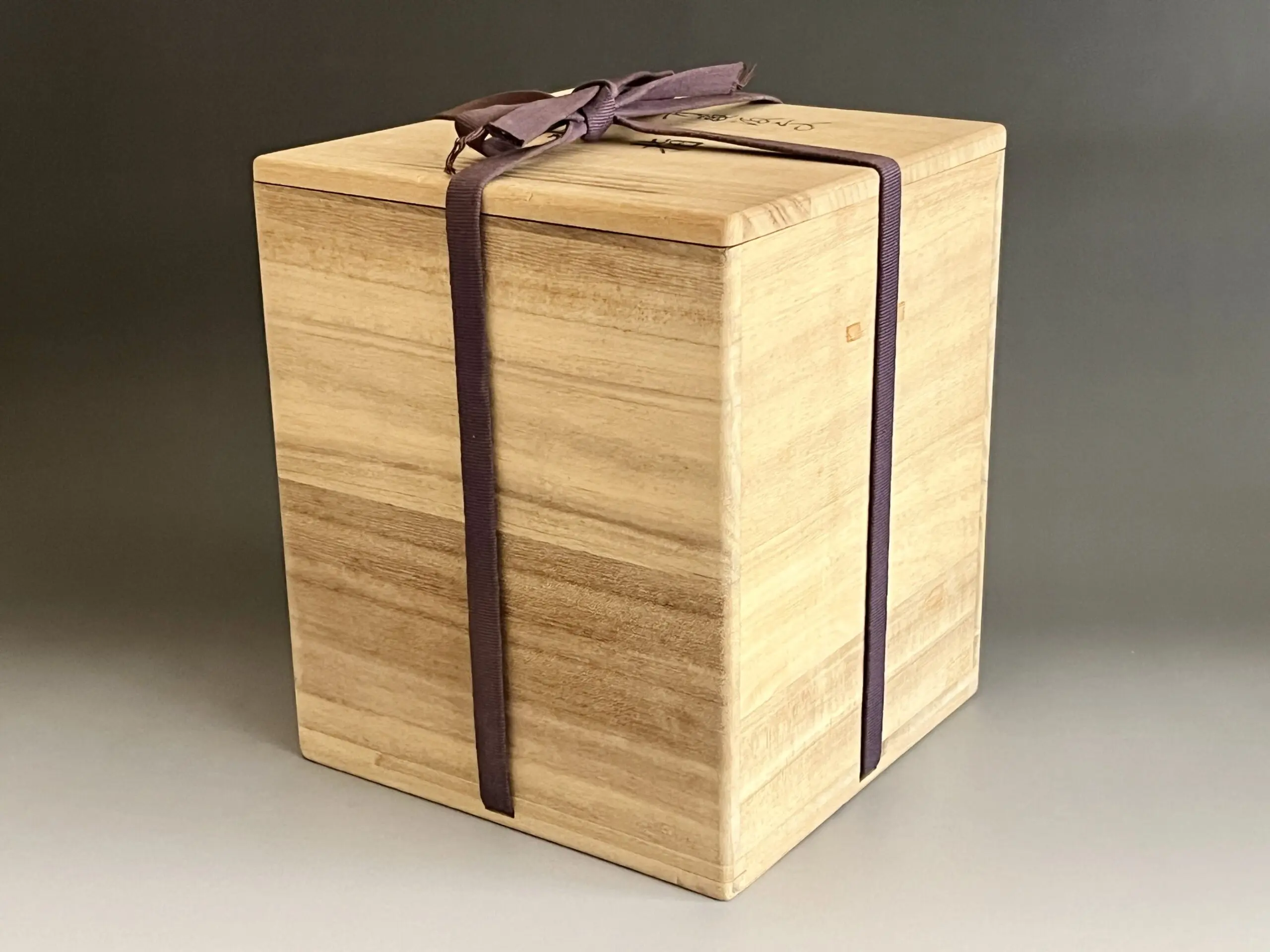 共箱（汚れ有り）／陶歴