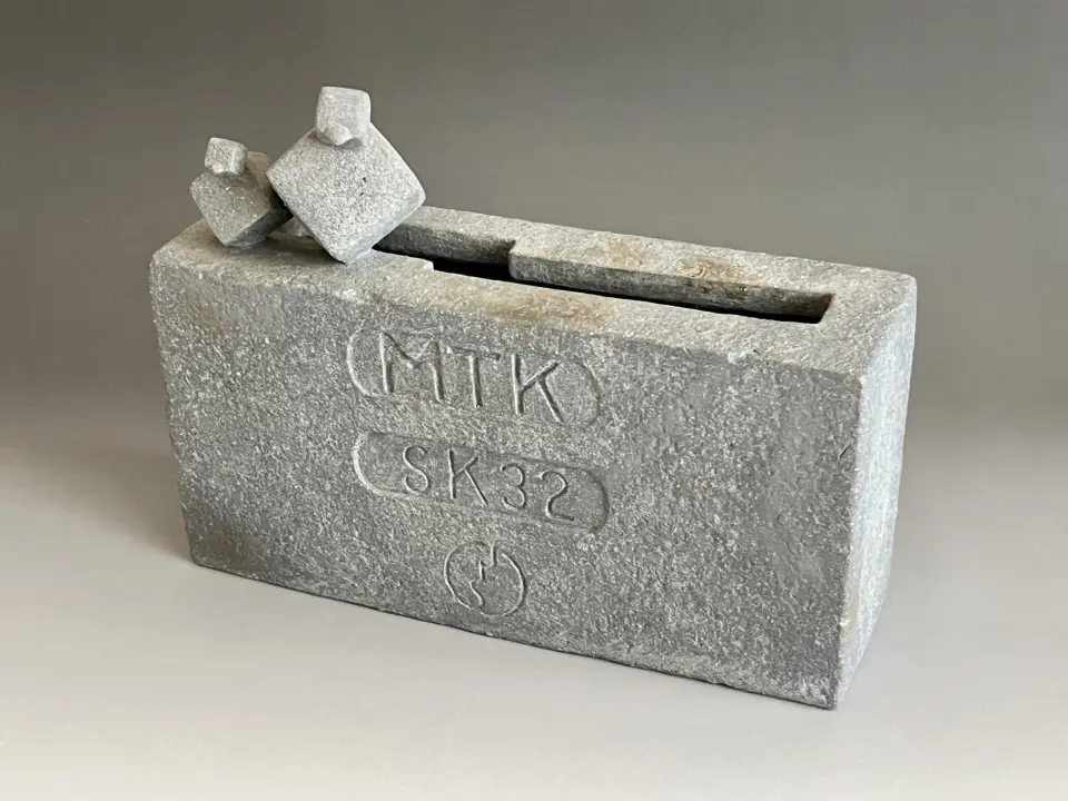 西浦武 越前焼 扁壷 高さ33.0㎝ 花入 花瓶 花器 茶道具 | 陶酔庵