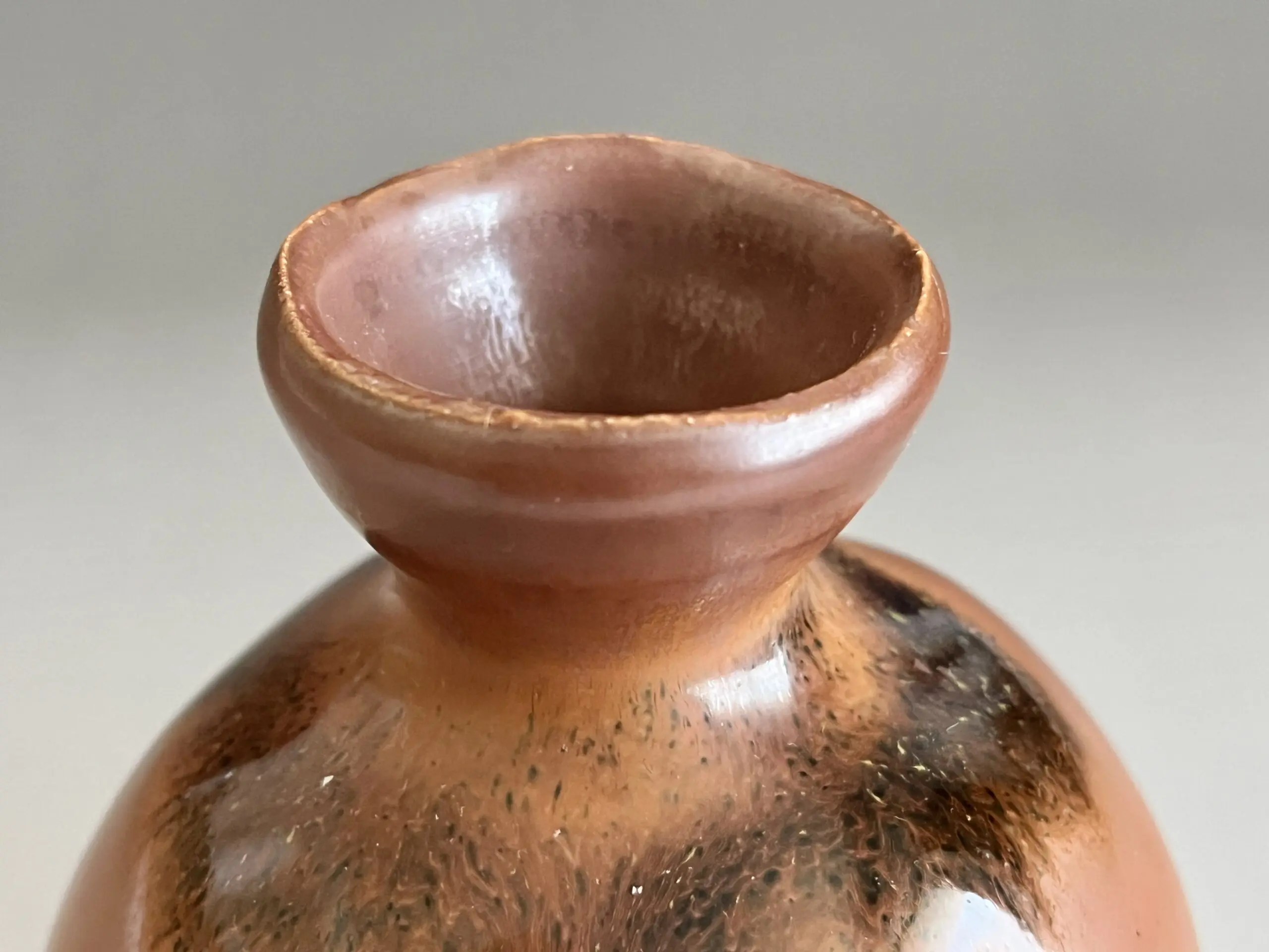 人間国宝 加藤孝造 鉄釉 壷 花入 徳利 花器 酒器 茶道具 | 陶酔庵