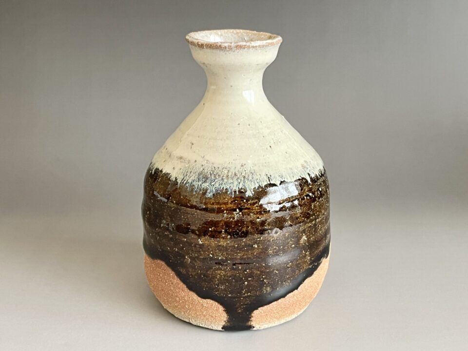 平山賢治　中の辻窯　朝鮮唐津徳利　酒器