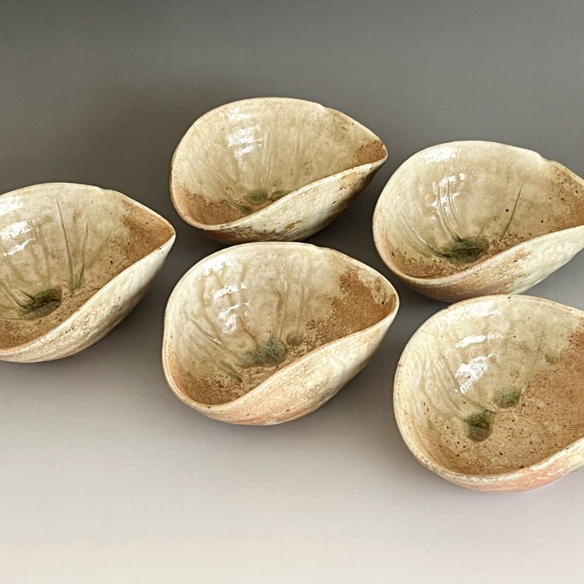 小鉢　片口形向付　五客