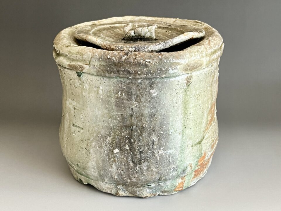 ⚫︎ 杉本貞光　寺垣外　信楽　水指　茶道具