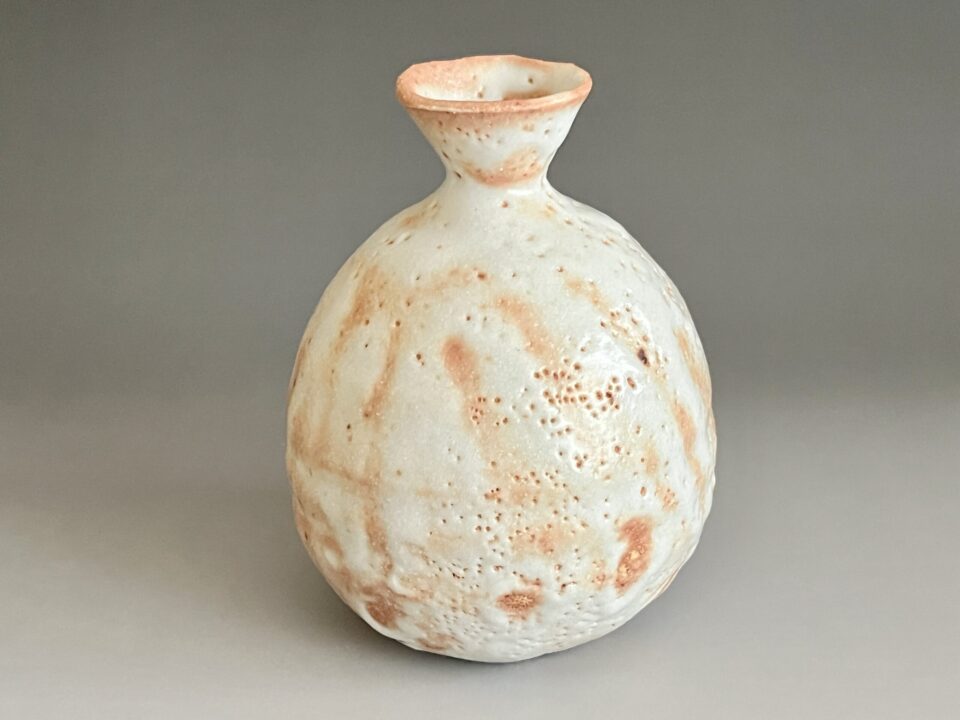 玉置保夫　志野　徳利　酒器