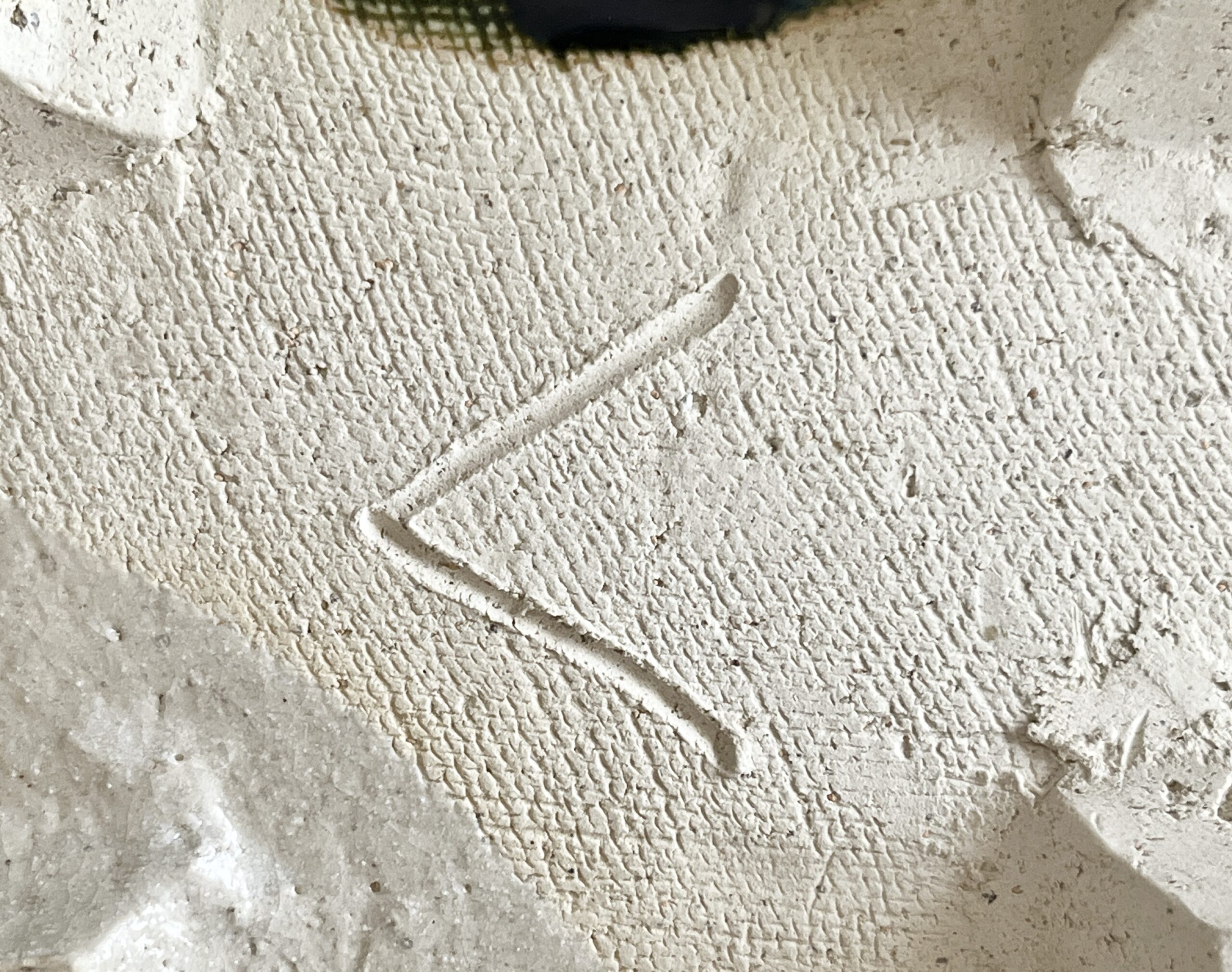 加藤掴也 （師 日根野作三） 織部　足付き組皿　流線文　変わり皿　三客　大皿　懐石　会席　和食器の陶印