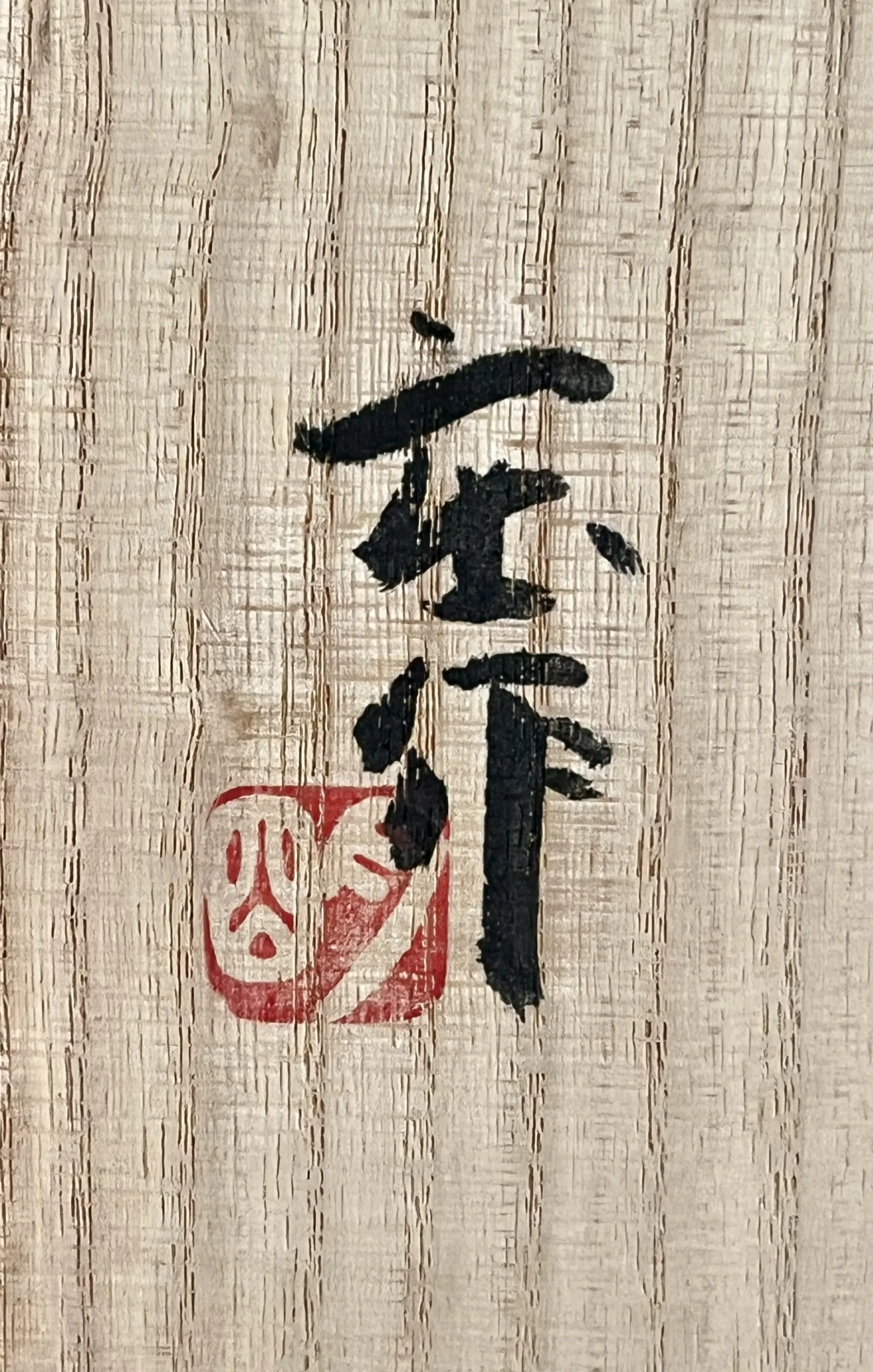 落款：共箱に『庄作』の字がございます