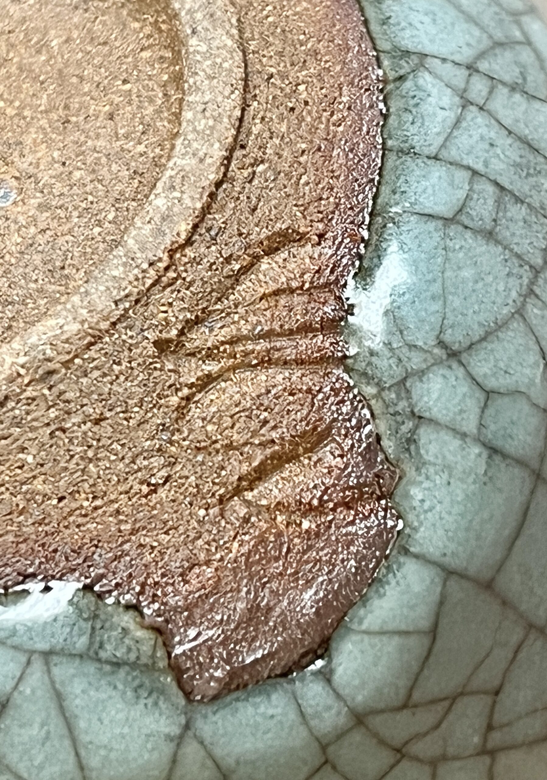 人間国宝 中島宏　青磁　ぐい呑　酒盃　酒器の陶印