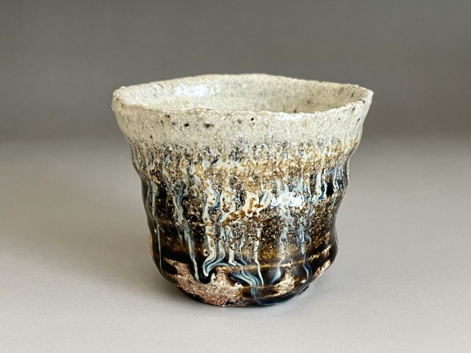 川上清美　朝鮮唐津　ぐい呑　酒盃　酒器