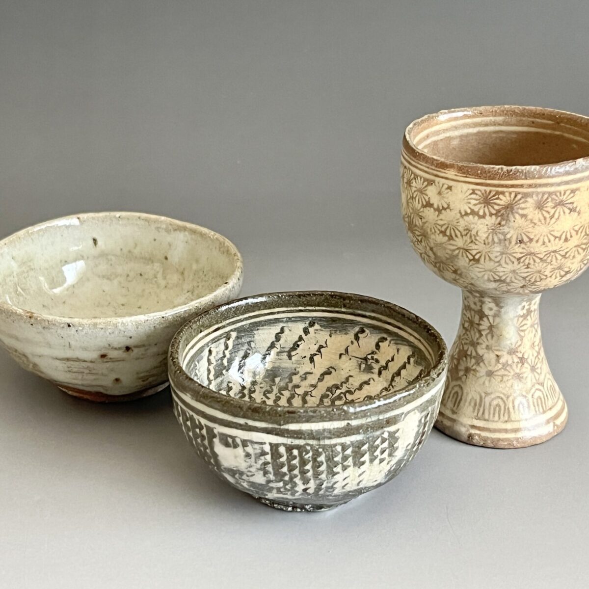 三島　ぐい呑三種