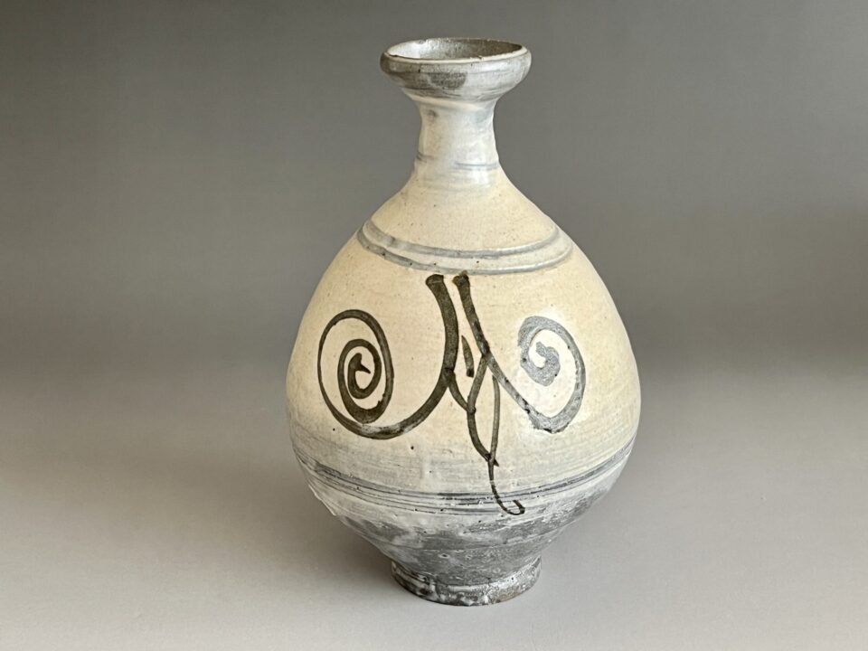 ★ 吉田明 （師 江崎一生）　鶏龍山写　徳利　酒器