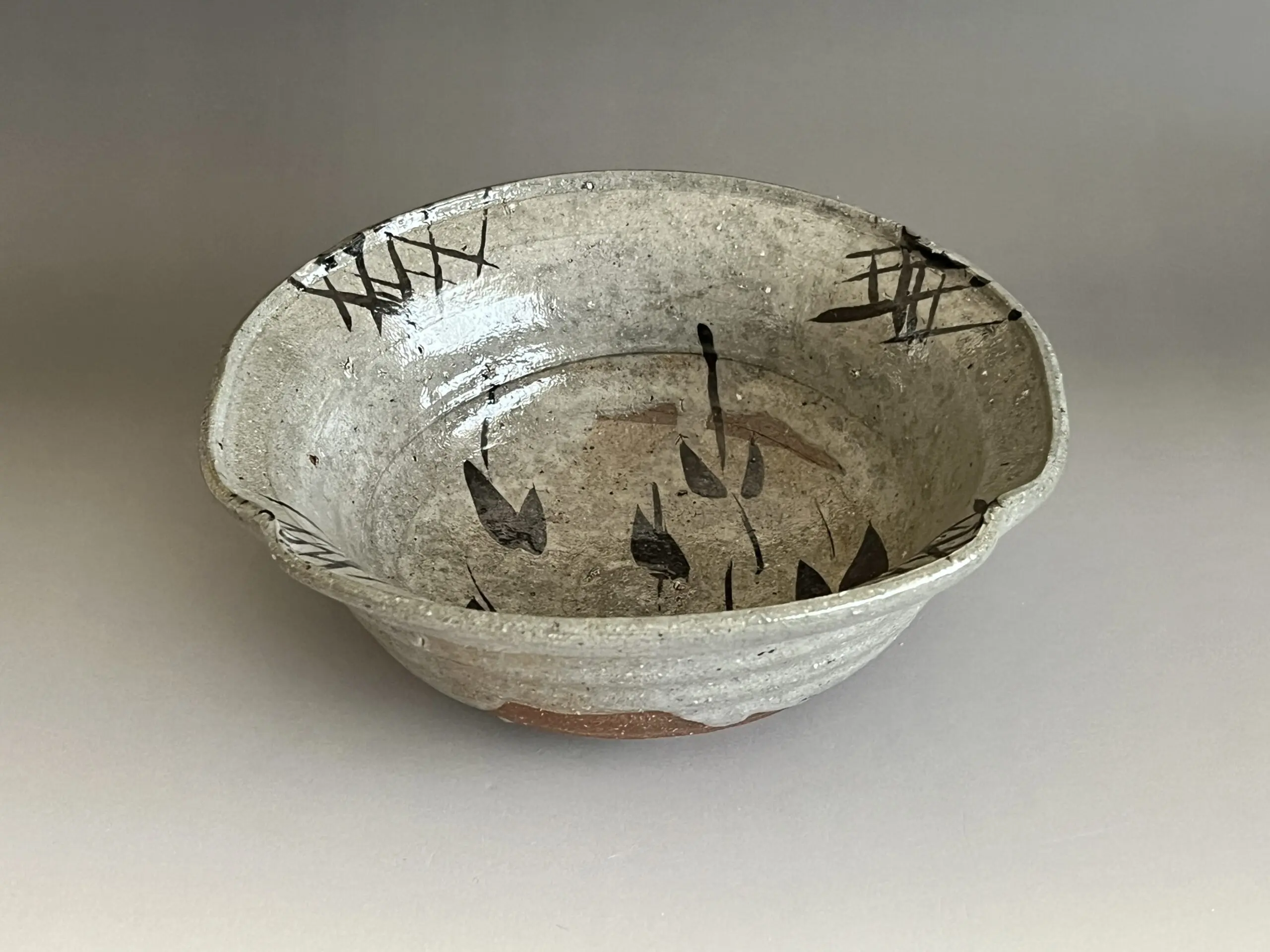 ☆ 吉田明 （師 江崎一生） 絵唐津 輪花鉢 和食器 | 陶酔庵 -tousuian-