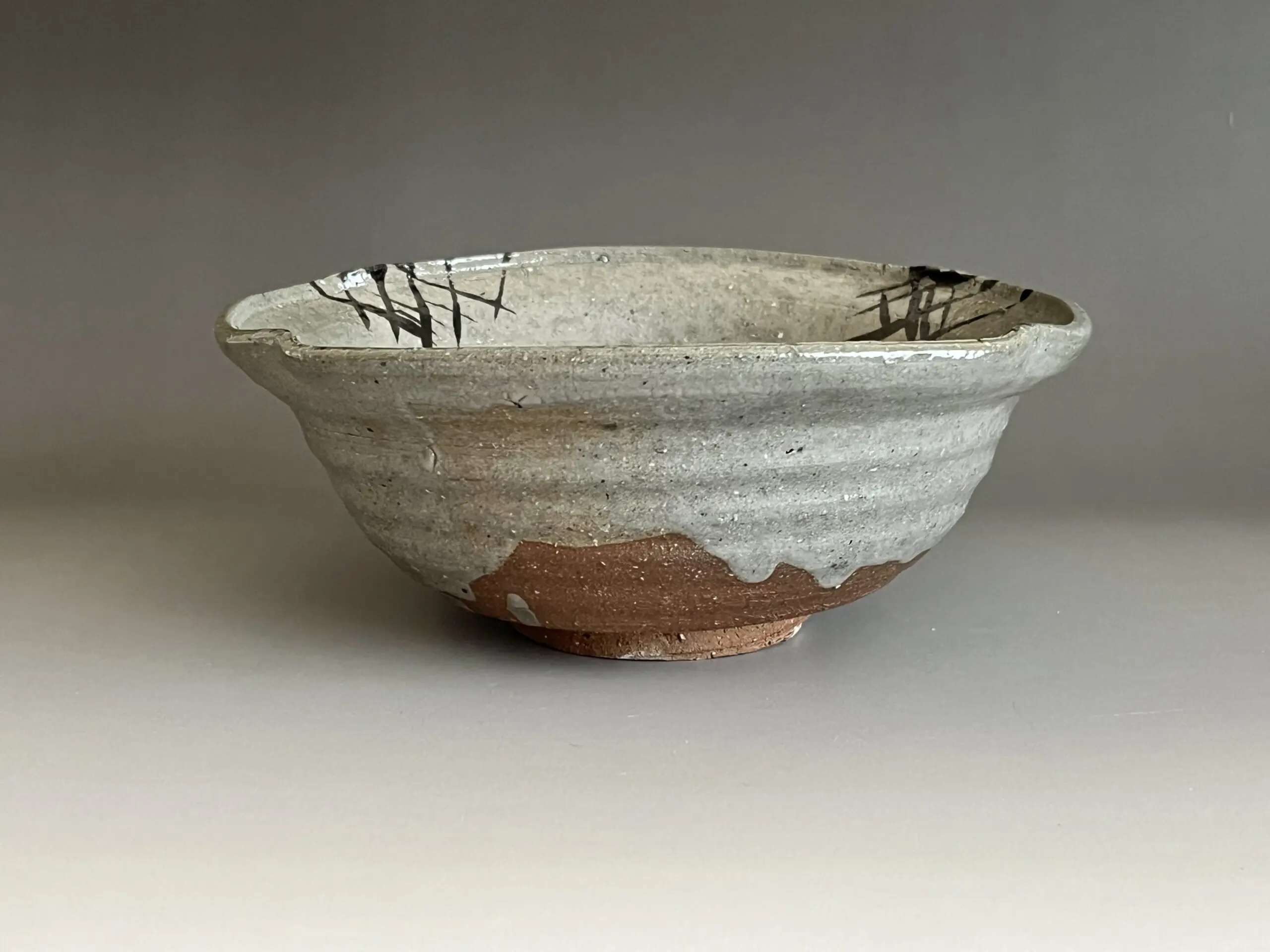 ☆ 吉田明 （師 江崎一生） 絵唐津 輪花鉢 和食器 | 陶酔庵 -tousuian-