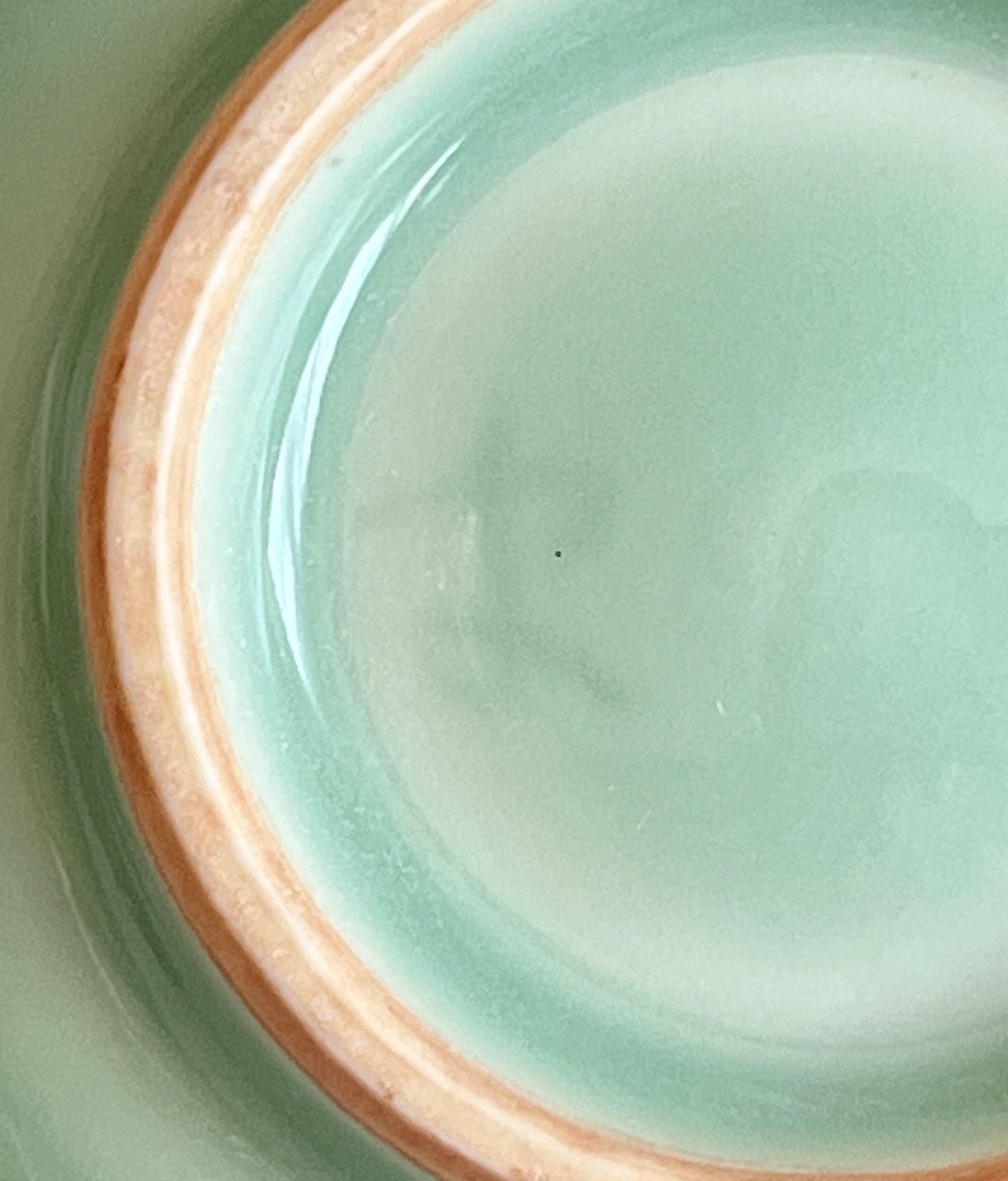 ★ 毛利鎮　竹窯　馬蝗絆写　青磁茶碗　大名物　茶道具の陶印